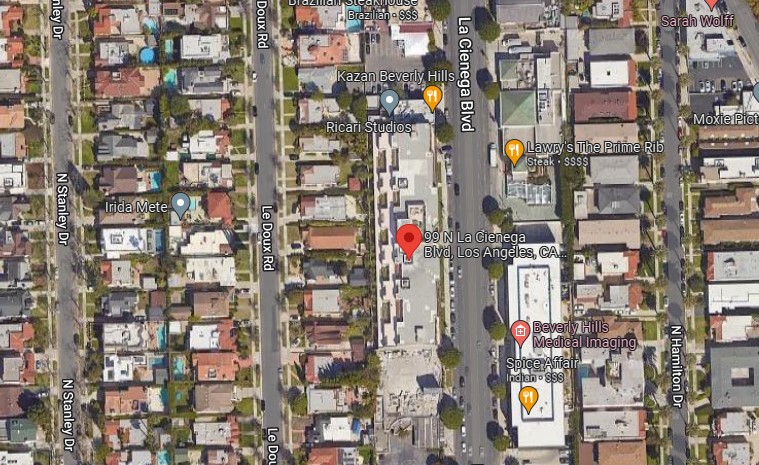 99 N La Cienega Blvd,Beverly Hills,CA,90211,US Beverly Hills,CA